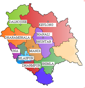 himachal map